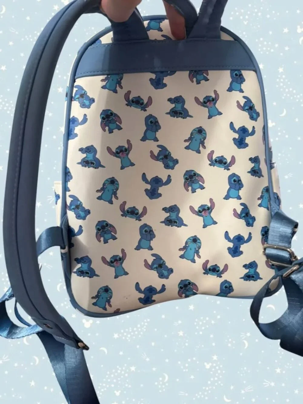 Disney Loungefly Lilo & Stitch Mini Backpack and Wallet